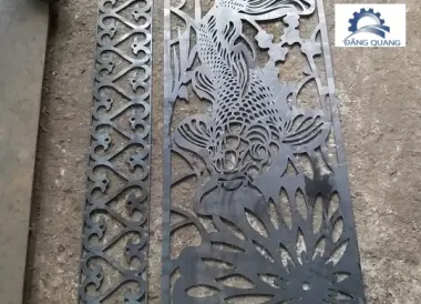 Cắt hoa văn CNC tại Công ty Đăng Quang