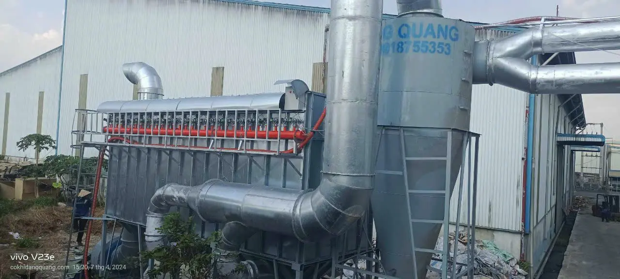 Công Nghệ Thu Gom Bụi Trung Tâm – Hiệu Suất Lọc Đạt 99.9%