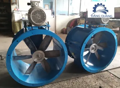 Quạt hướng trục hút bụi sơn