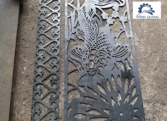 Cắt hoa văn CNC tại Công ty Đăng Quang